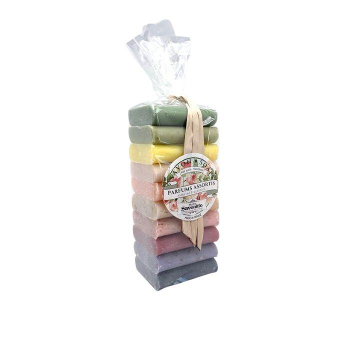 Sachet De 10 Savons 24g Assortis - La boutique de Béa