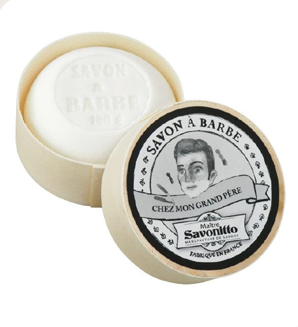 Savon Boite Bois 100g À BARBE - La boutique de Béa