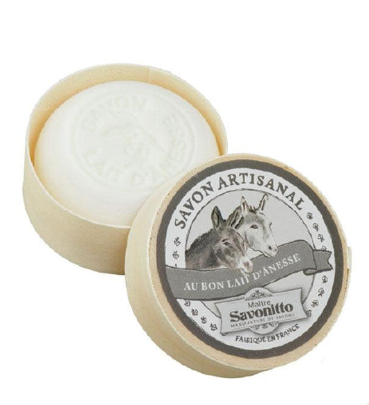 Savon Boite Bois 100g LAIT D’ANESSE - La boutique de Béa