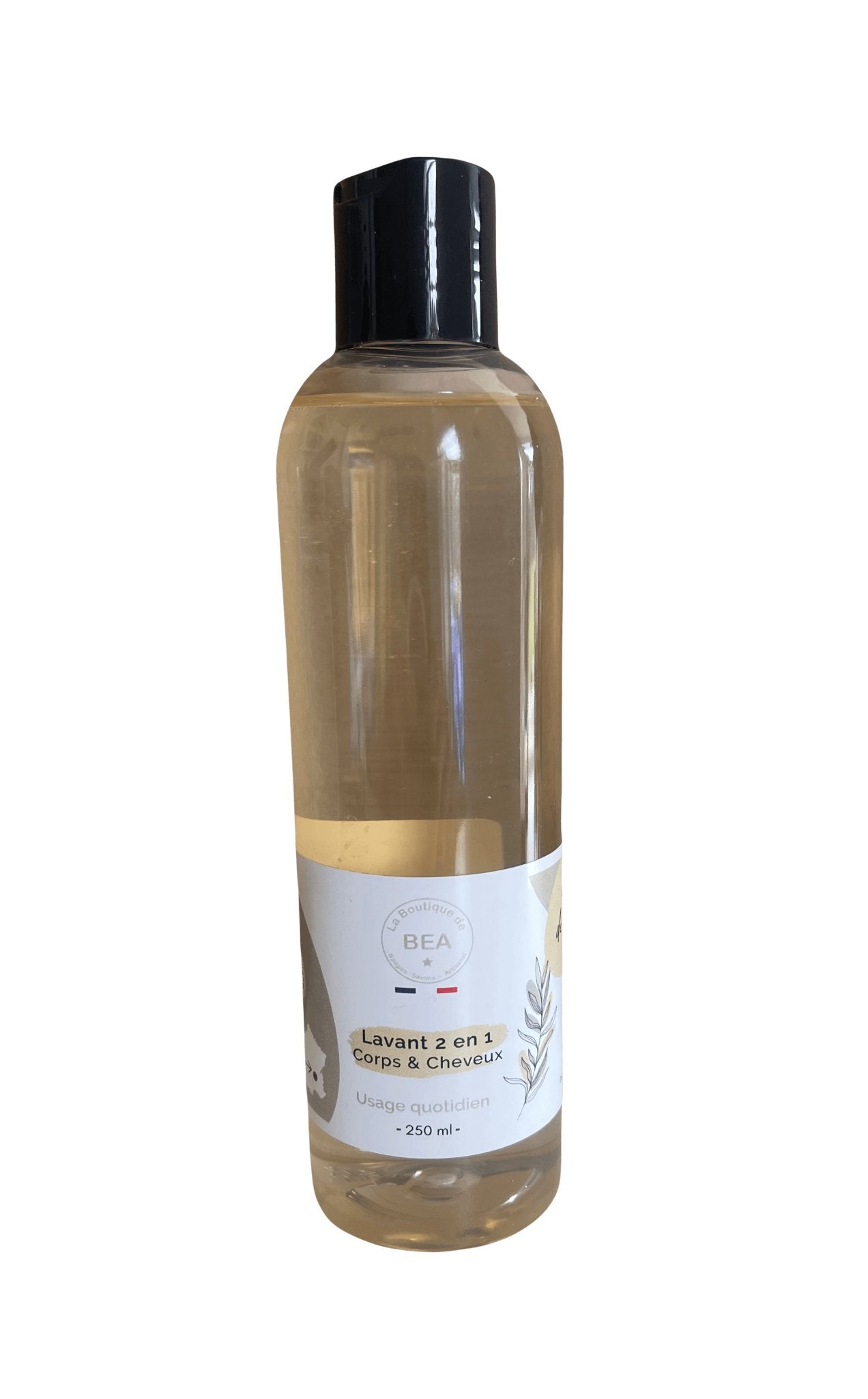 Savon Liquide FLEUR DE COTON 2en1 Corps&Cheveux 250ml - La boutique de Béa